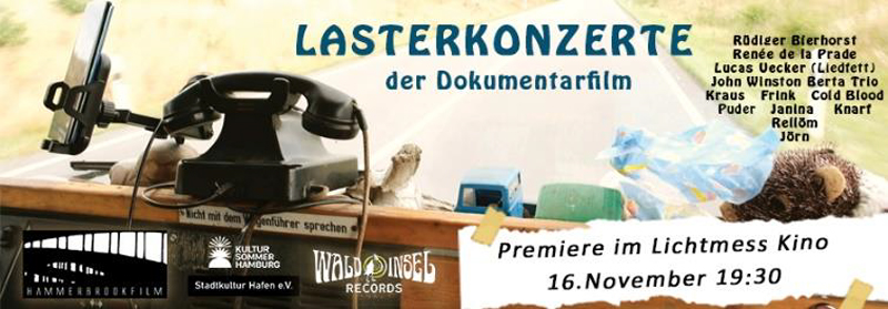 2022 Filmankündigung Dokumentarfilm Lasterkonzerte