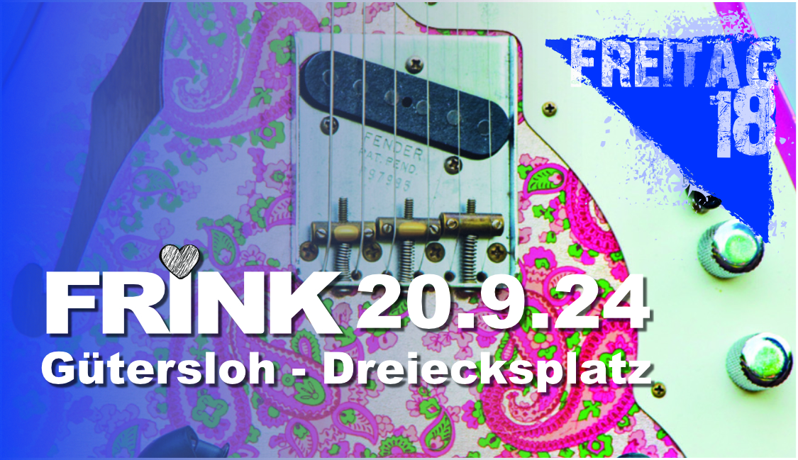 FRINK Freitag 13 Gütersloh - Dreiecksplatz