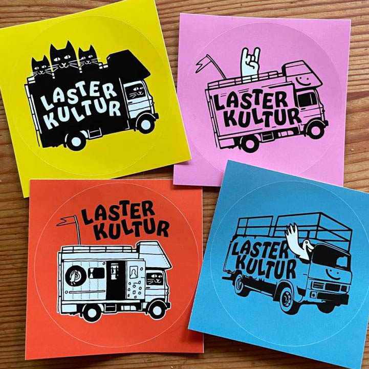 Lasterkultur - Stickersammlung